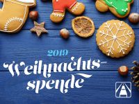 Weihnachtsspende an regionale Projekte