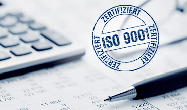 ISO 9001 zertifiziert